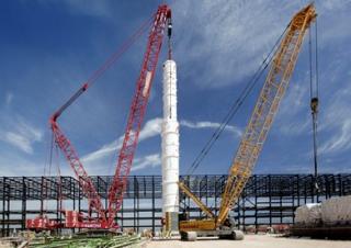 Верижни кранове - решетъчна стрела Liebherr LR 1750/2