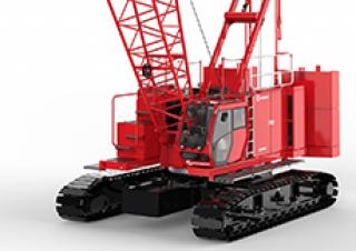 Верижни кранове - решетъчна стрела Manitowoc MLC100-1
