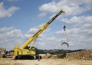 Верижни кранове - телескопична стрела Liebherr LTR 1100