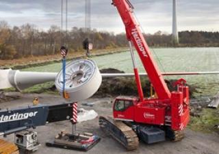 Верижни кранове - телескопична стрела Liebherr LTR 1100