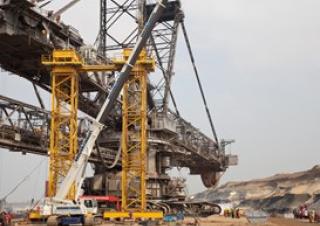 Верижни кранове - телескопична стрела Liebherr LTR 1100