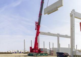 Верижни кранове - телескопична стрела Liebherr LTR 1100
