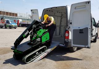 Верижни кранове - телескопична стрела BG Lift M 060 Li-ion
