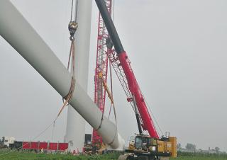 Верижни кранове - телескопична стрела Sany SCC800TB
