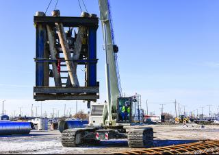 Верижни кранове - телескопична стрела Link-Belt TCC-500