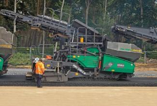 Верижни машини за асфалт Vögele Super 2100-2
