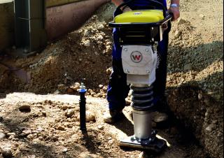Вибротрамбовки Електрически вибротрамбовки Wacker Neuson AS50e 