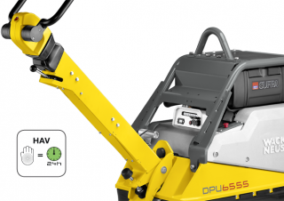 Вибролочи - уплърнителна техника Виброплочи с обратен ход Wacker Neuson DPU6555Hec 