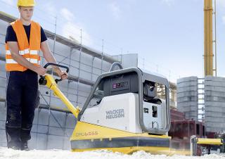 Вибролочи - уплърнителна техника Виброплочи с обратен ход Wacker Neuson DPU6555Hec 