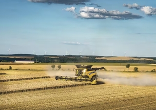 Зърнокомбайн New Holland CR9.90 12.5 