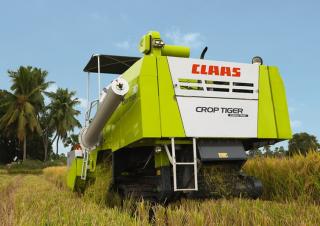 Зърнокомбайн Claas Crop Tiger 30 Terra Trac