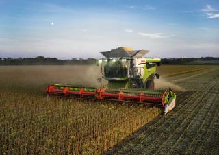 Зърнокомбайн Claas Lexion 6800 TerraTrac 