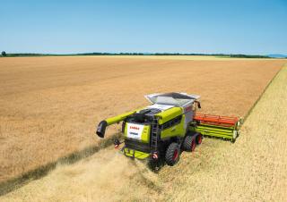 Зърнокомбайн Claas Lexion 6800 TerraTrac 