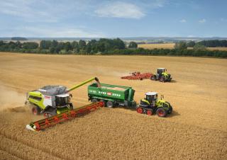 Зърнокомбайн Claas Lexion 7700 TerraTrac 