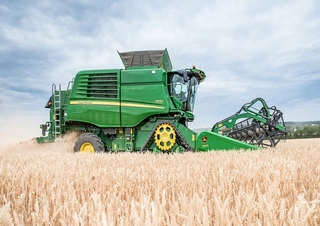 Зърнокомбайн John Deere T670 