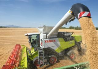 Зърнокомбайн Claas Trion 660 Terra Trac   