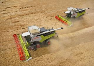 Зърнокомбайн Claas Trion 730 Terra Trac   
