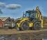 Багер-товарачи с обратно загребване New Holland B115C