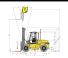 Hyster H 12.00 XM - 6 Размери и габарити