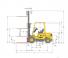 Hyster H 2.50 XM Размери и габарити
