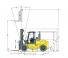 Hyster H10.00XM 6 Размери и габарити