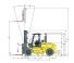 Hyster H16.00XM 6 Размери и габарити
