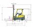 Hyster H2.0FTS Размери и габарити