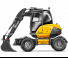 Колесни екскаватори Mecalac 7MWR