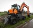Колесни екскаватори Doosan DX57W