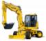 Колесни екскаватори Komatsu PW118MR-8