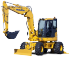 Колесни екскаватори Komatsu PW98MR-8