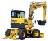 Колесни екскаватори Komatsu PW98MR-8