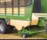 Къси ремаркета за силаж Krone ZX 430 GL 