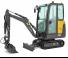Мини екскаватори Volvo EC18D