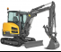 Мини екскаватори Volvo ECR40D