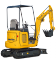 Мини екскаватори Komatsu PC18MR-3