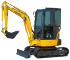 Мини екскаватори Komatsu PC26MR-3
