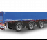 Schwarzmüller 3-axle platform semitrailer prepared for mobil crane