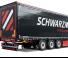Schwarzmüller 3-axle ultralight sliding tarpaulin platform semitrailer