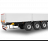 Schwarzmüller 3-axle platform semitrailer - building materials