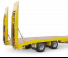 Schwarzmüller Centre-axle low loader trailer with straight platform