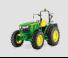 Трактори 4WD (задвиждане на четирите колела) John Deere 5075E