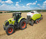 Трактори 4WD (задвиждане на четирите колела) Claas Axion 800
