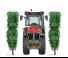 Трактори 4WD (задвиждане на четирите колела) Massey Ferguson MF 3VI.115 
