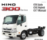 Камиони Твърдо шаси Hino 300 616 IFS 4x2