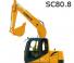 Верижни екскаватори Lishide SC80.8