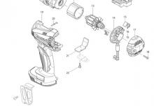 Акумулаторни бормашини и винтоверти Makita BDF446