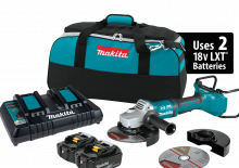 Акумулаторни ъглошлайфи Makita XAG12PT1