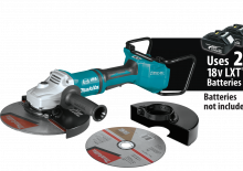 Акумулаторни ъглошлайфи Makita XAG23ZU1