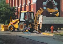 Багер-товарачи с обратно загребване John Deere Construction 410 E